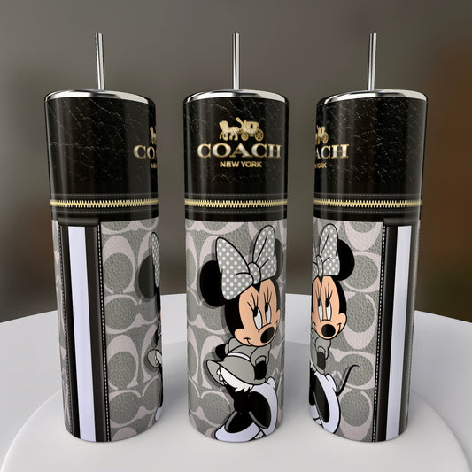 Mickey Mouse Coach 20oz Skinny Tumbler