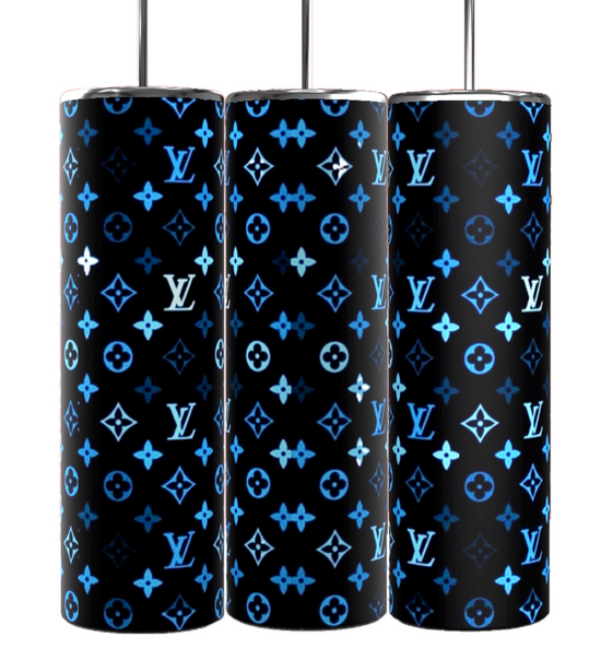 Louis Vuitton Dark Blue 20oz Tumbler