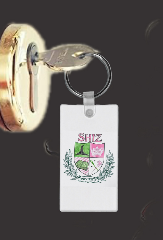 Shitz University Keychain