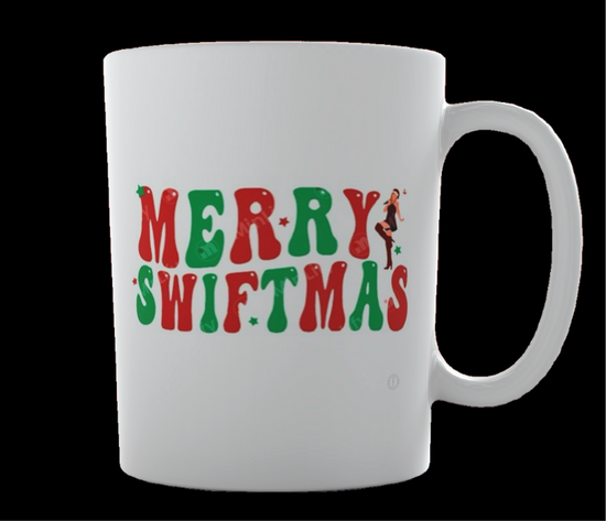 Merry Swiftmas Taylor Swift Ceramic Mug