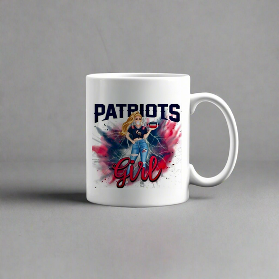 Patriots Girl Ceramic Mug | 11oz