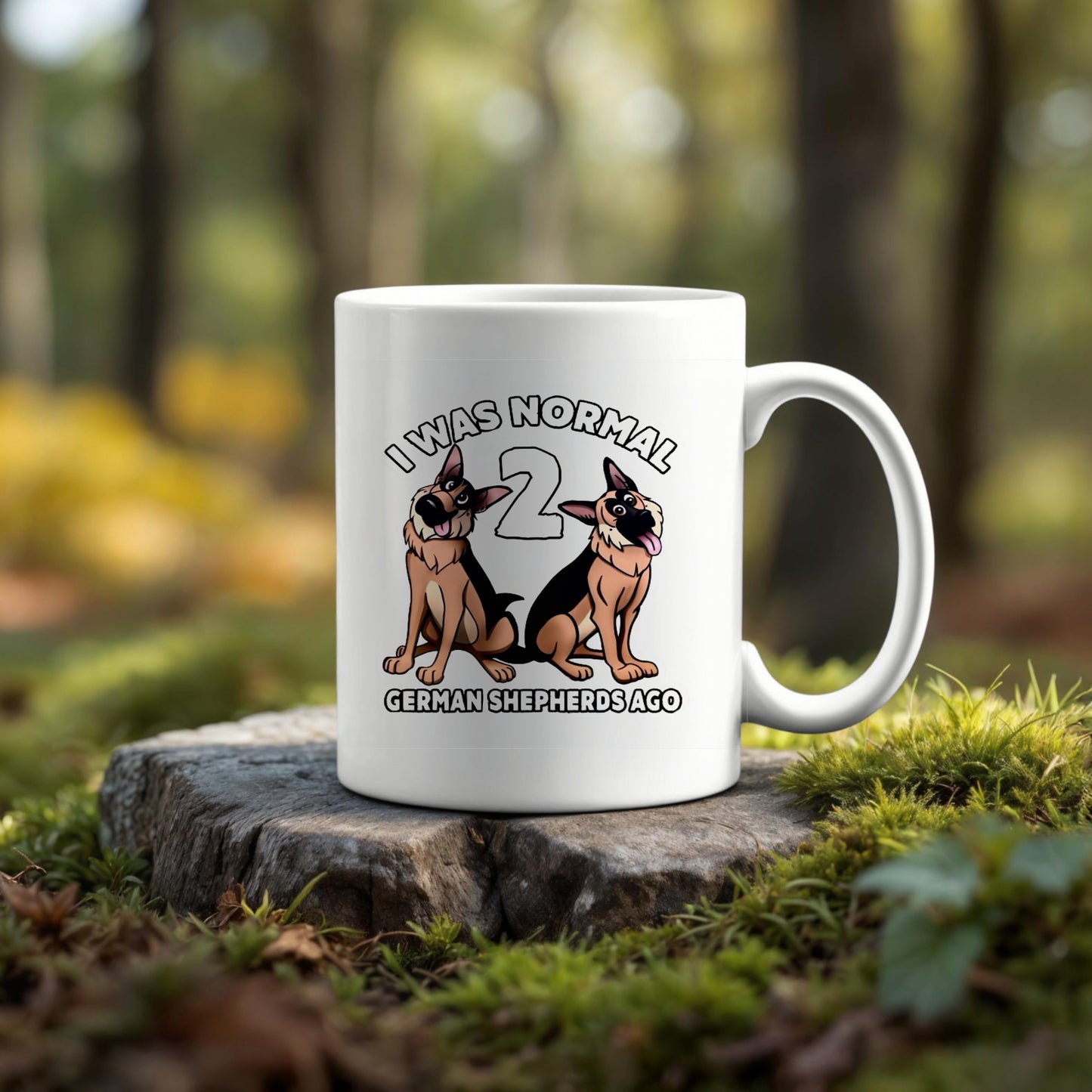 German Shepherd Ceramic Mug