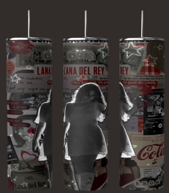 Lana Del Ray Glow Tumbler