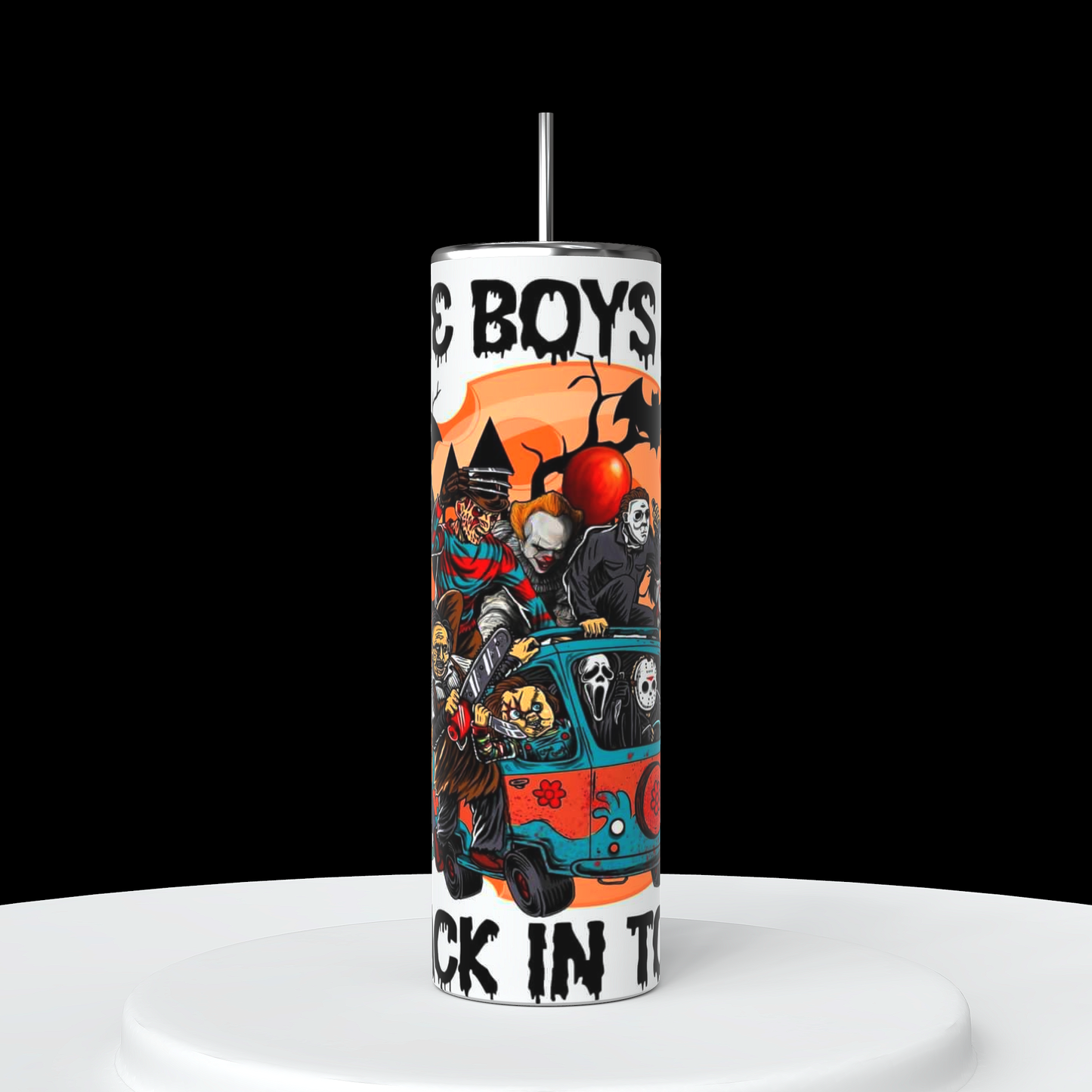 Los chicos están de vuelta en la ciudad | Halloween | Vaso de 20 oz