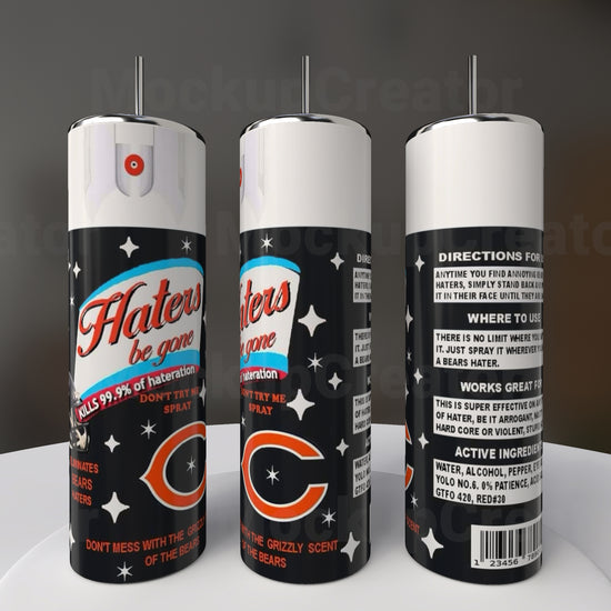 Chicago Bears Haters 20oz Tumbler