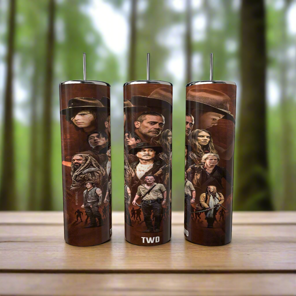 The Walking Dead 20oz Skinny Tumbler