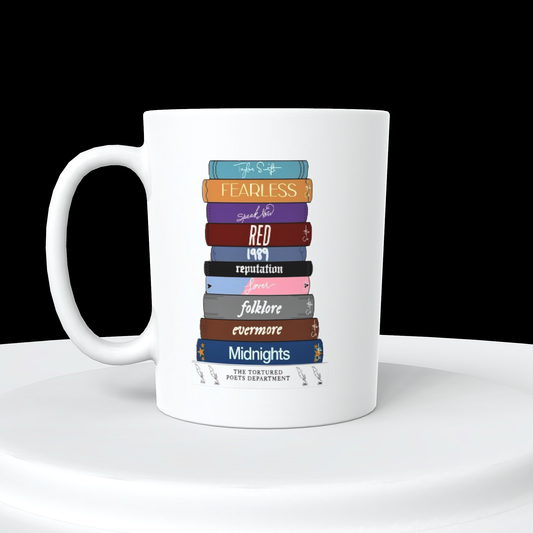 Taylor Swift Era’ Book Ceramic Mug