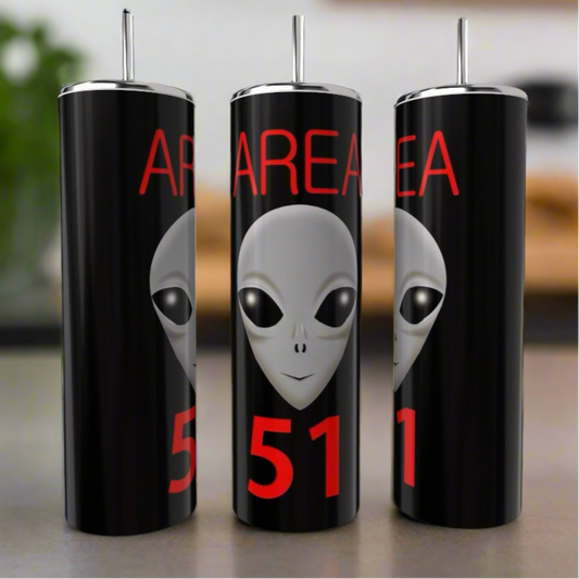 Area 51 20oz Skinny Tumbler