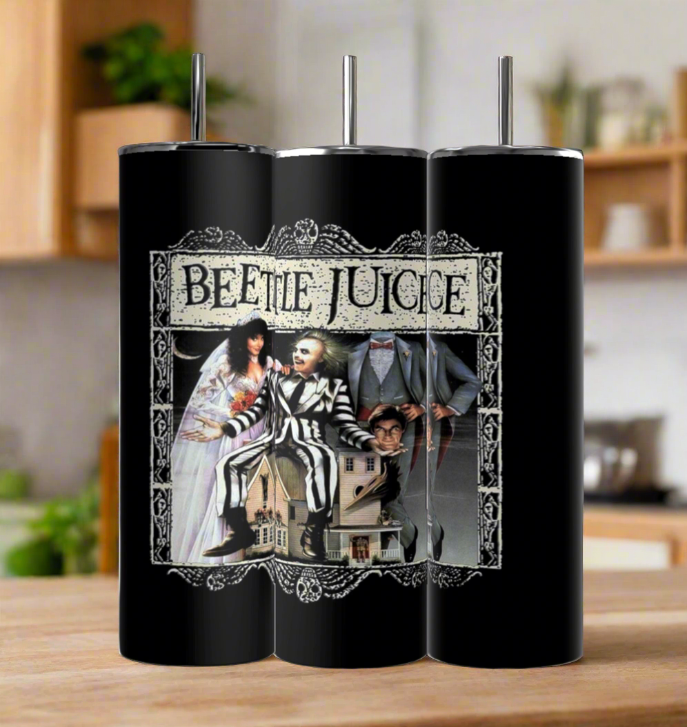 Beetlejuice 20oz Tumbler