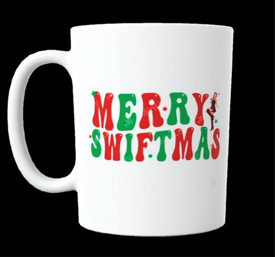 Merry Swiftmas Taylor Swift Ceramic Mug