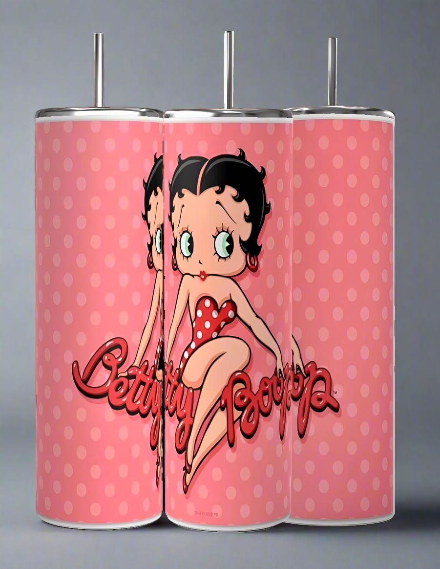 Betty Boop 20oz Skinny Tumbler