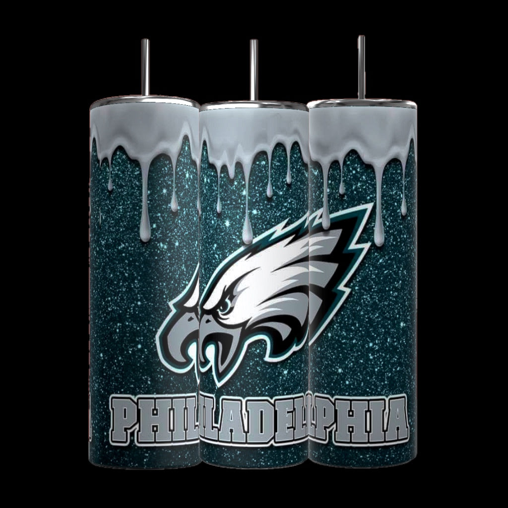 Philadelphia Eagles | NFL | 20oz Skinny Tumbler