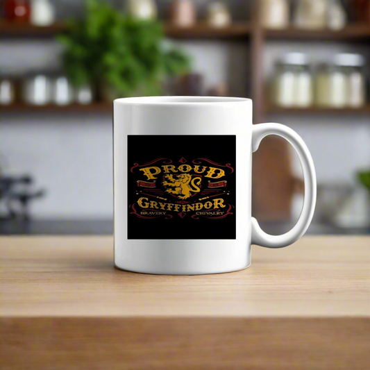 Proud Gryffindor Ceramic Mug