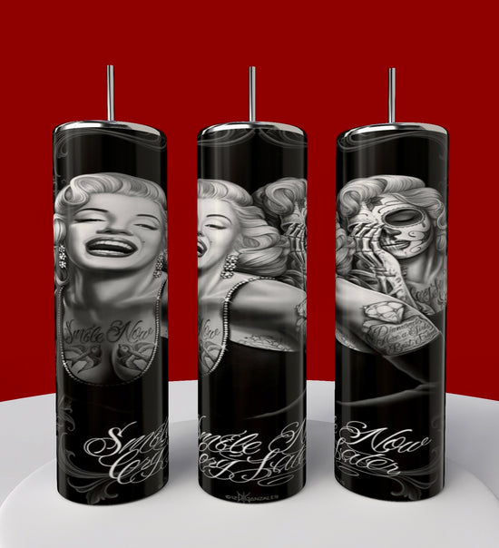 Marilyn Monroe 20oz Skinny Tumbler