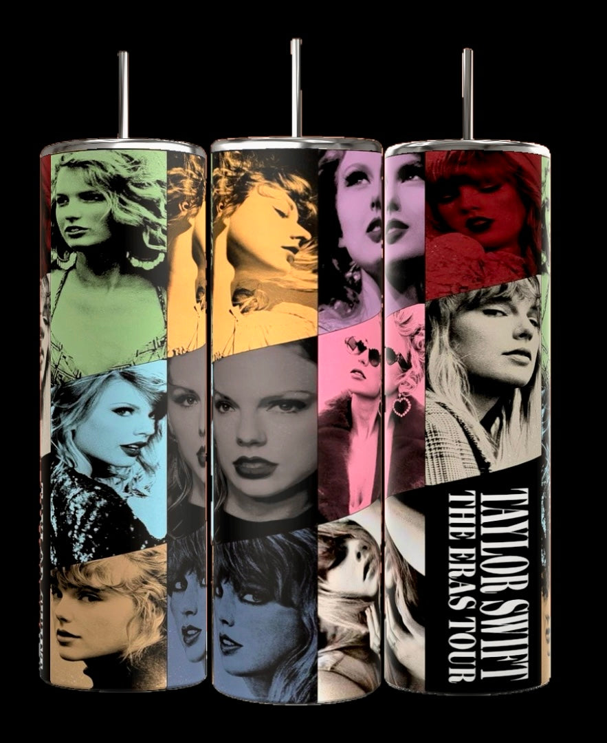 Taylor Swift ERAS Skinny Tumbler