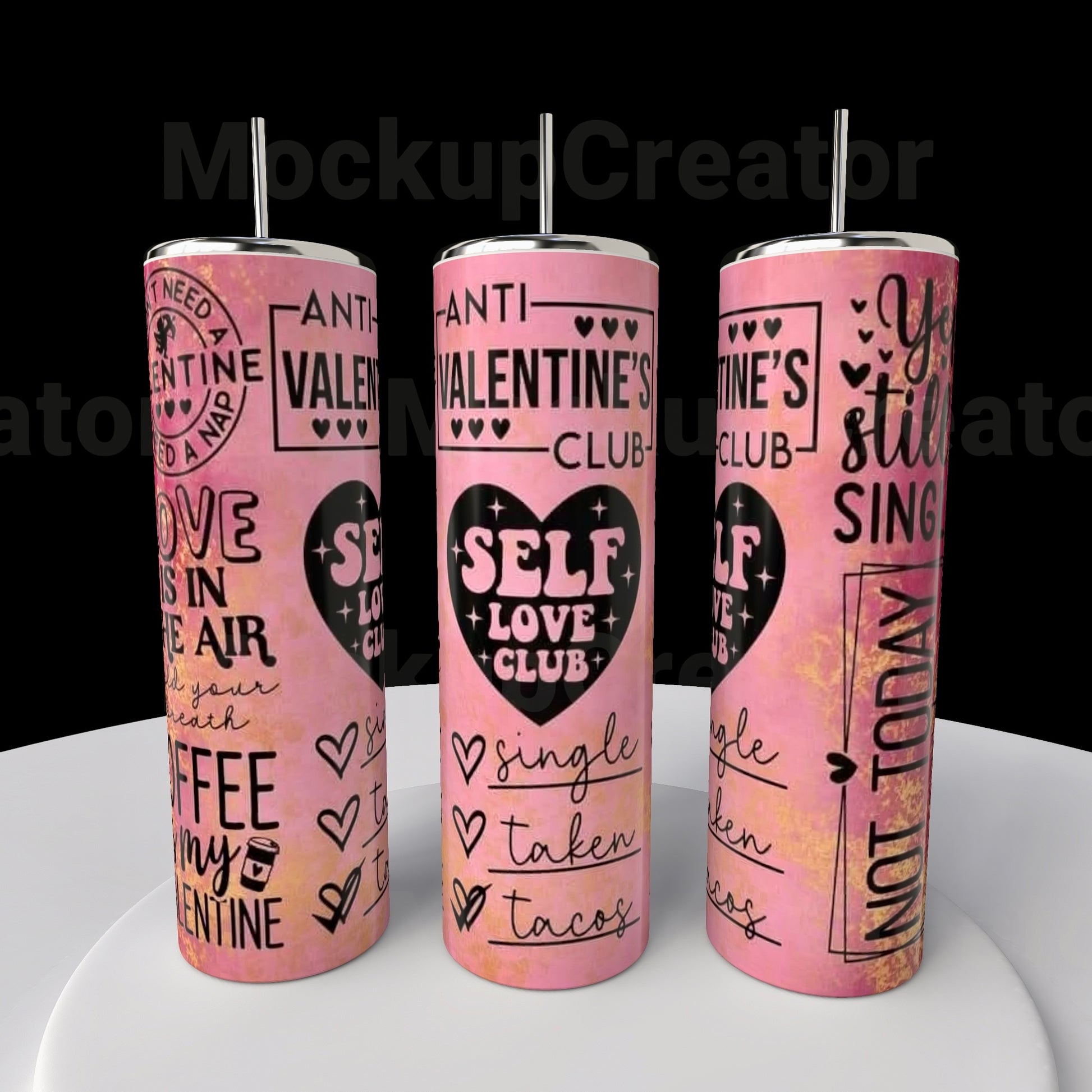 Anti Valentines Day 20oz Tumbler