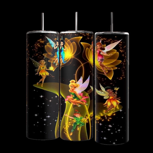 Tinkerbell 20oz Skinny Tumbler