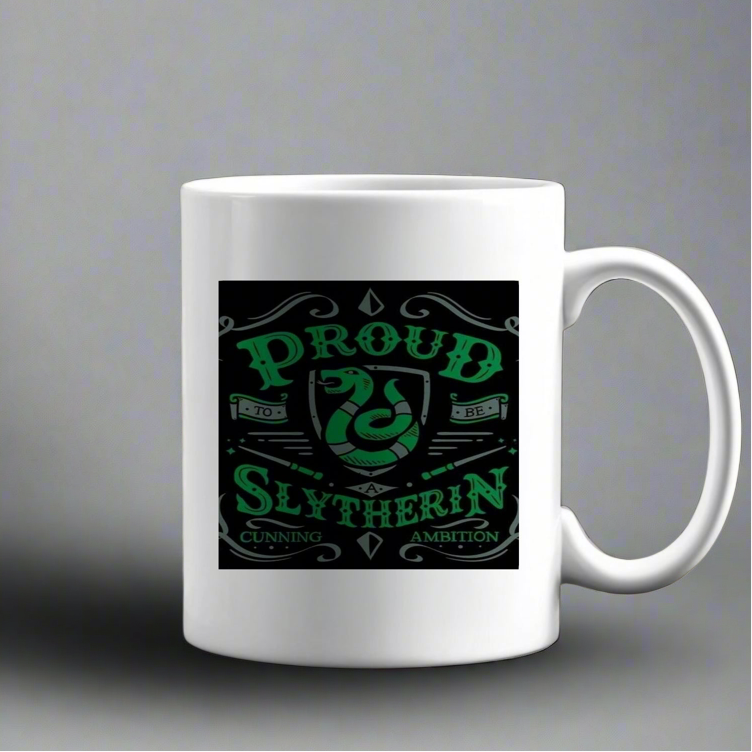 Proud Slytherin Ceramic Mug