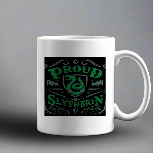 Proud Slytherin Ceramic Mug