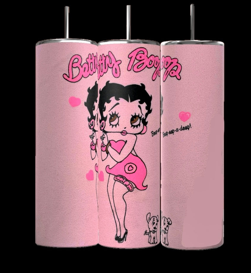 Betty Boop 20oz Skinny Tumbler