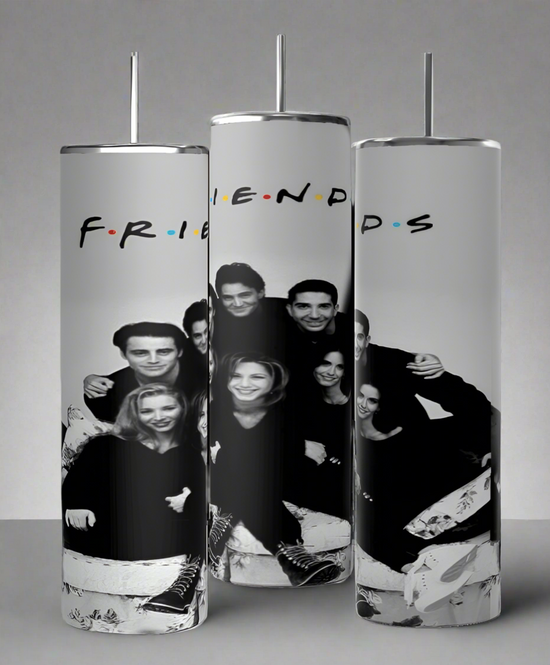 Friends B&W 20oz tumbler