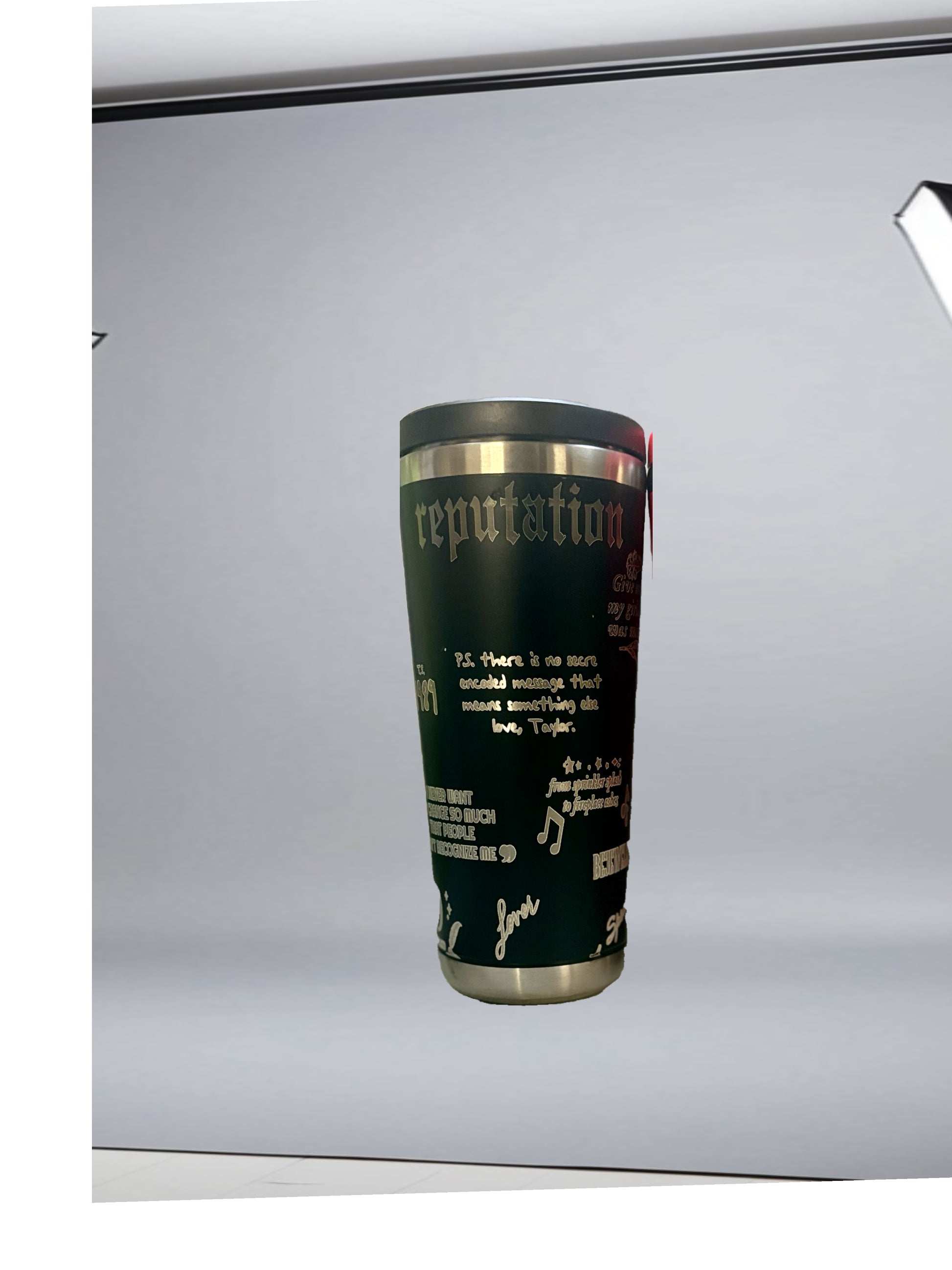 Taylor Swift Engraved Tumbler