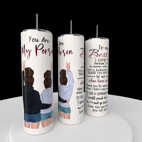 Your My Person | Best Friend 20oz Tumbler