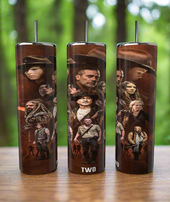 The Walking Dead 20oz Skinny Tumbler