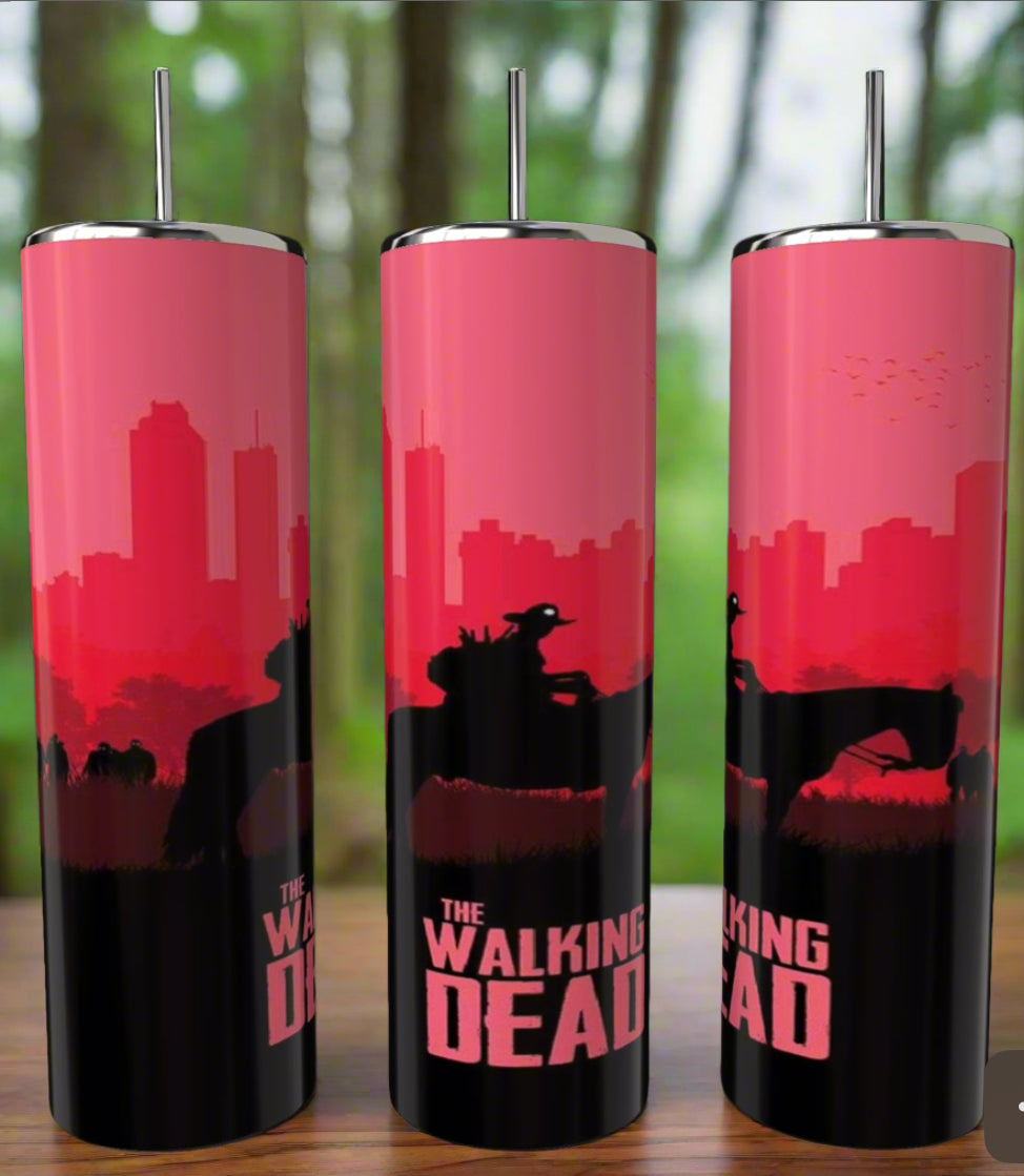 The Walking Dead 20oz Skinny Tumbler