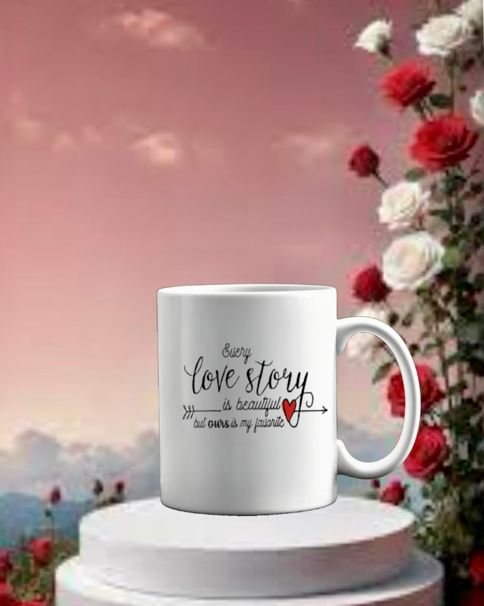 Personalized Couples Ceramic Mug