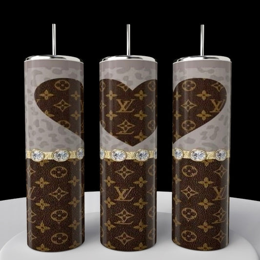 LV Heart 20oz Tumbler