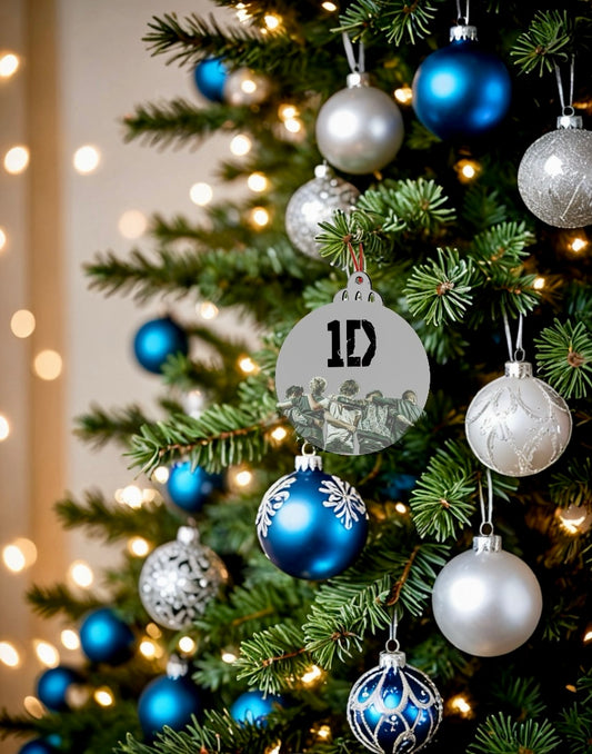 1D (One Direction) Christmas Tree Ornament