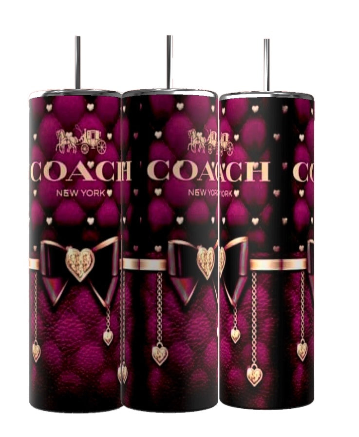 Coach Wine 20oz Tumbler