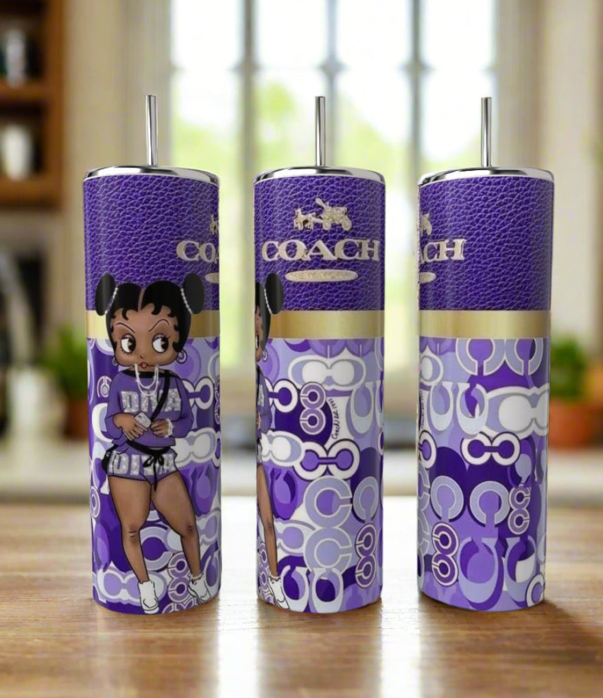 Betty Boop Coach 20oz Tumbler