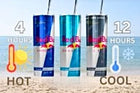 Sugar Free Red Bull Energy- Silver Stainless Steel 20oz Tumbler