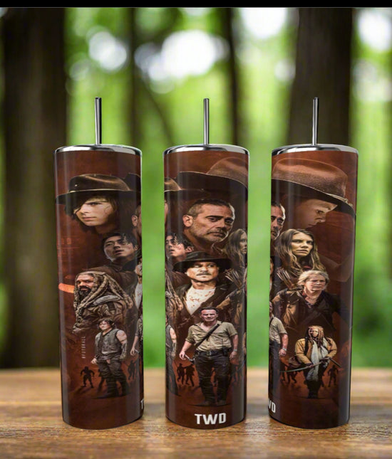 The Walking Dead 20oz Skinny Tumbler