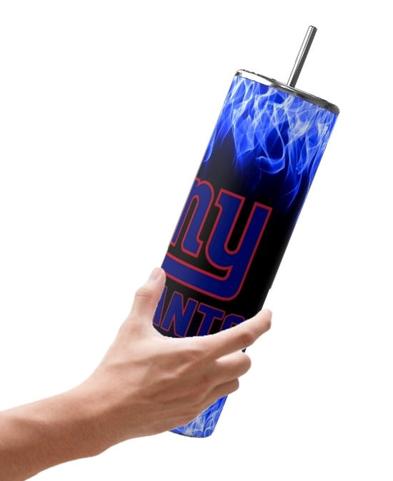 NY GIANTS- 20oz Skinny Tumbler