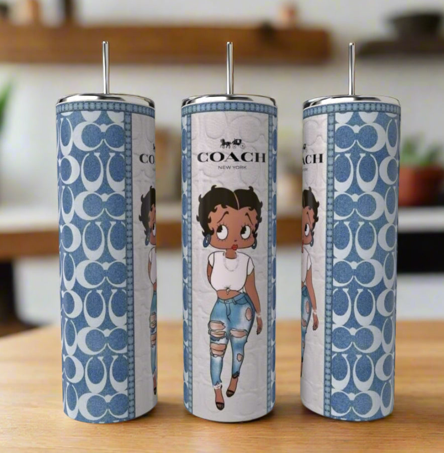 Betty Boop Coach 20oz Tumbler