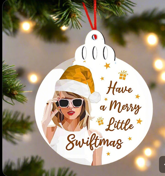 Happy Swiftmas Tree Ornament