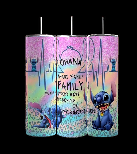 Stitch Ohana 20oz Tumbler