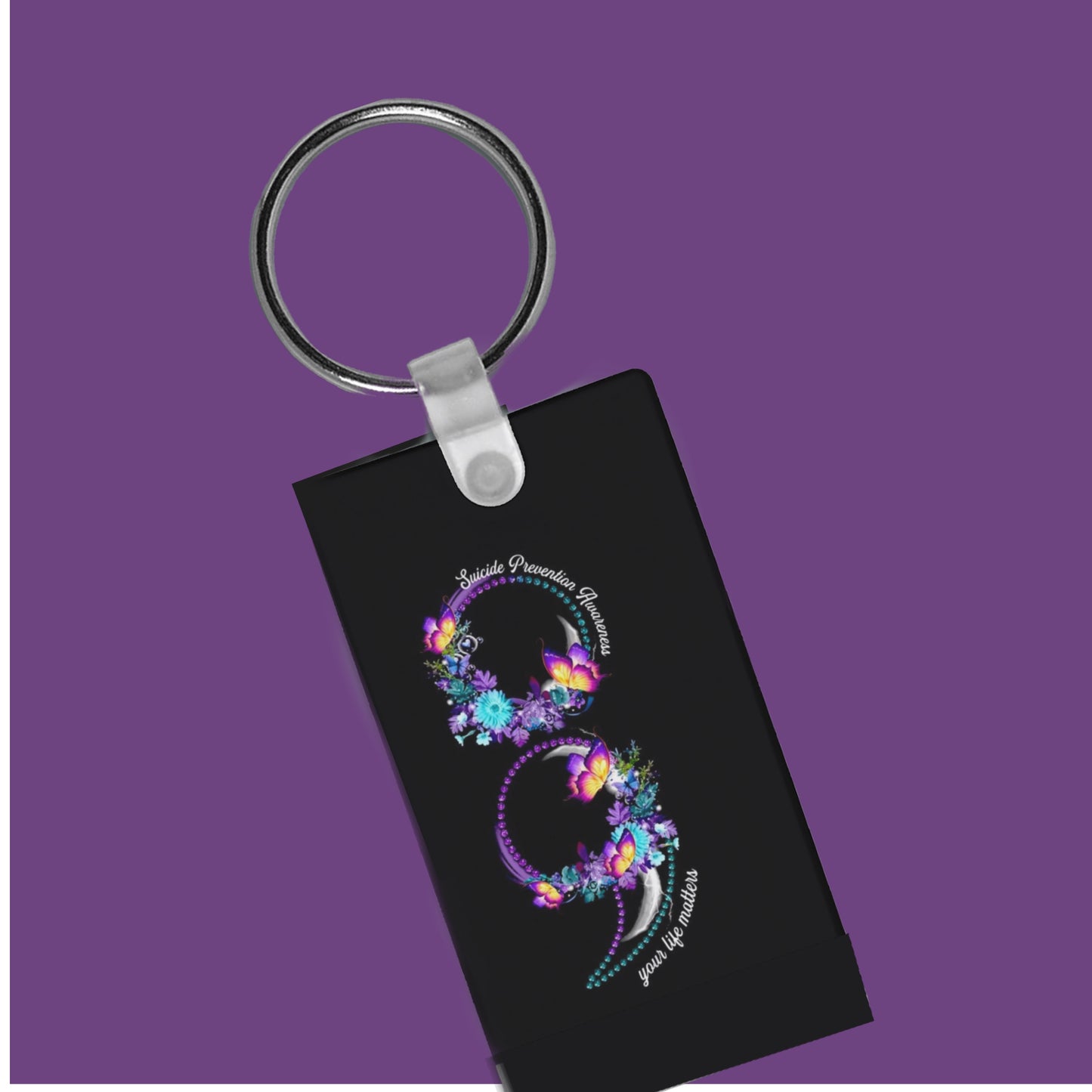 Suicide Prevention Awareness Keychain