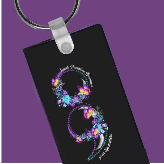 Suicide Prevention Awareness Keychain