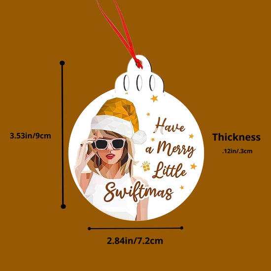 Happy Swiftmas Tree Ornament