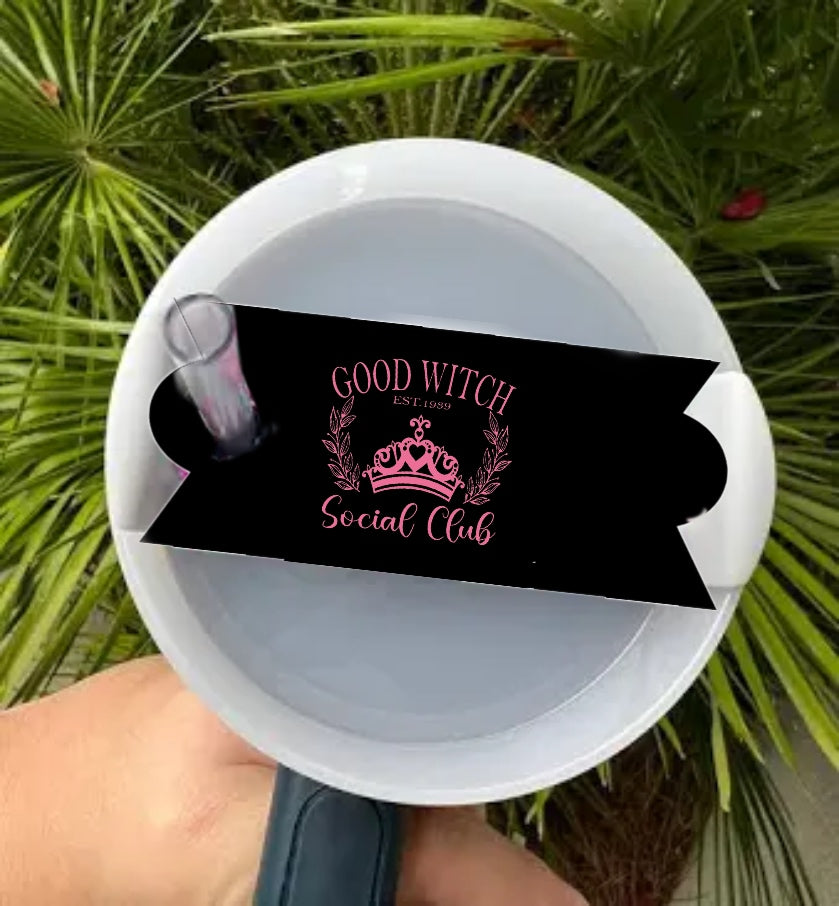 Wicked | Good Witch Social Club Stanley Lid Topper