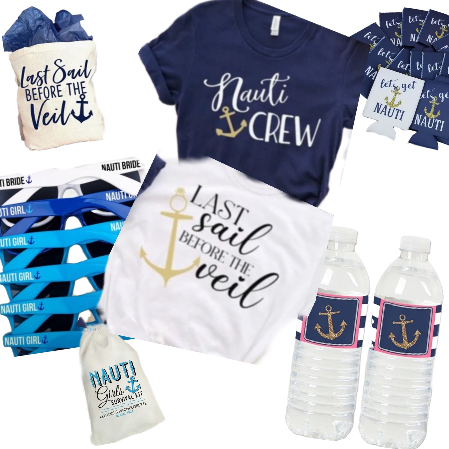 NAUTI BACHELORETTE PARTY BUNDLE- 6 Person Party