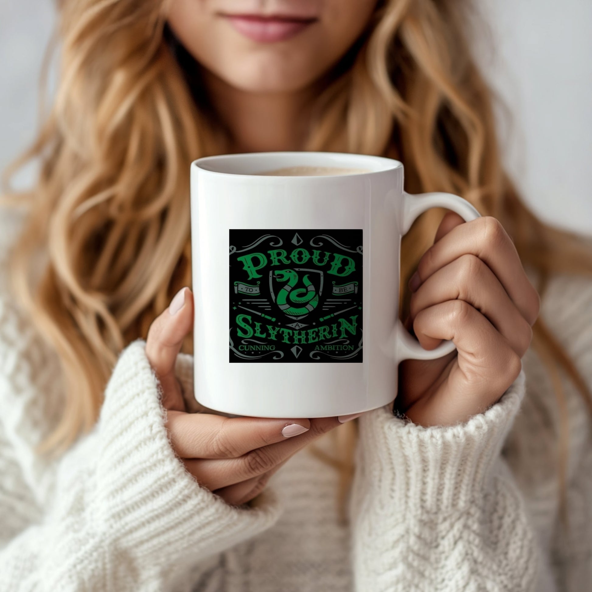 Proud Slytherin Ceramic Mug