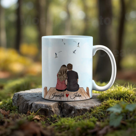 Personalized Couples Ceramic Mug