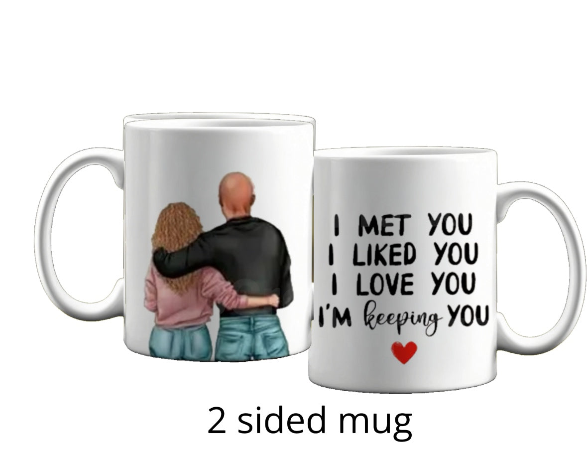 Couples Ceramic Mug