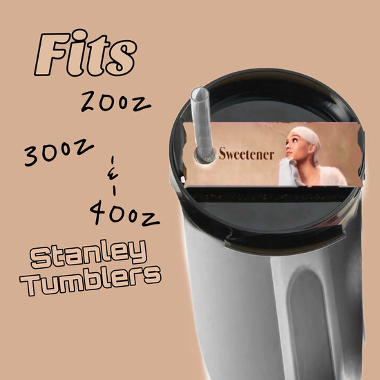 Tapa/cubierta de Ariana Grande Stanley: se adapta a vasos Stanley de 20, 30 y 40 oz