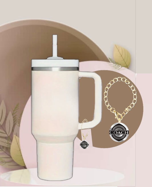 Coach Charm Dangle | Cup Accessory